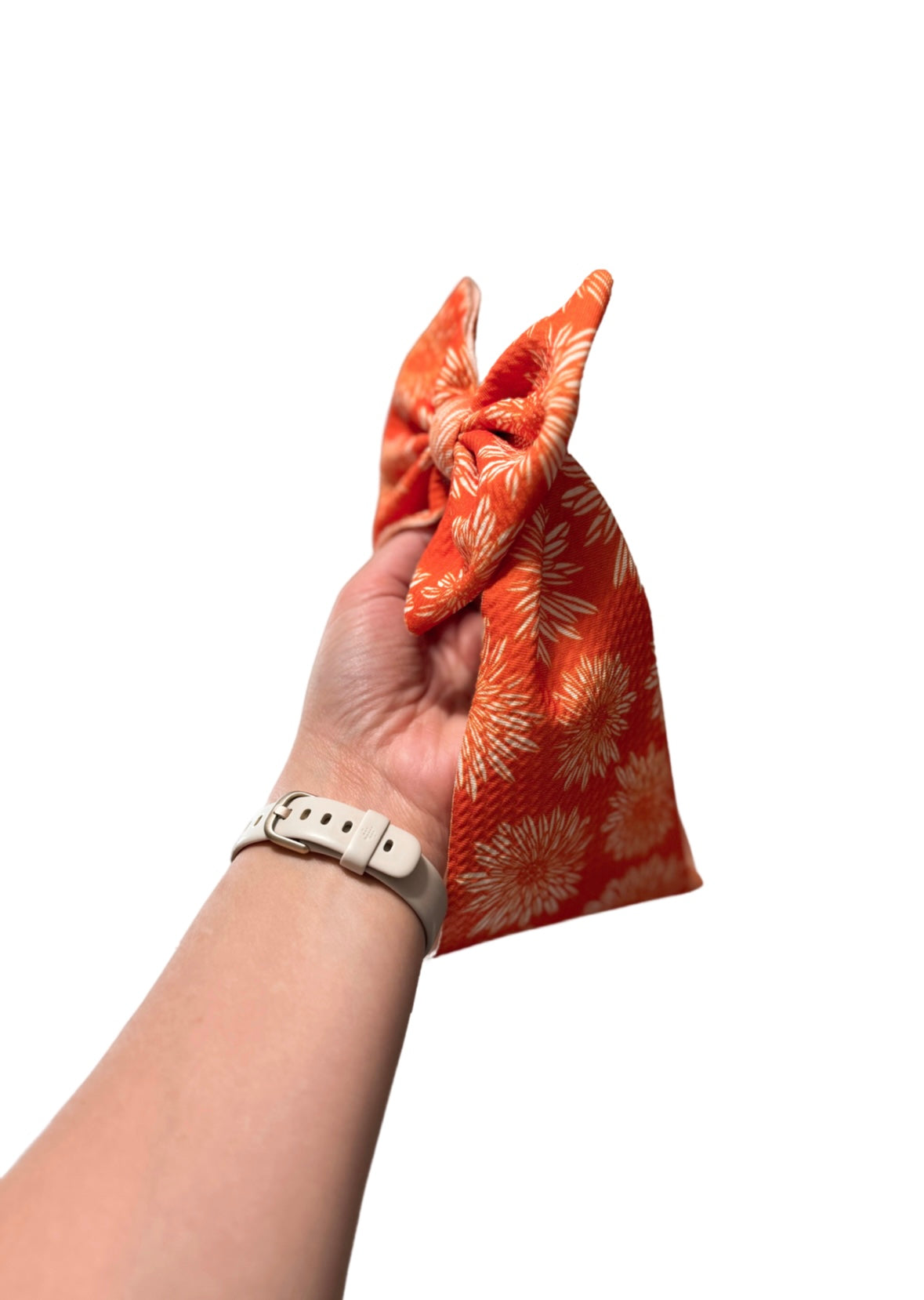 Traditional Bows - Orange summer flowers