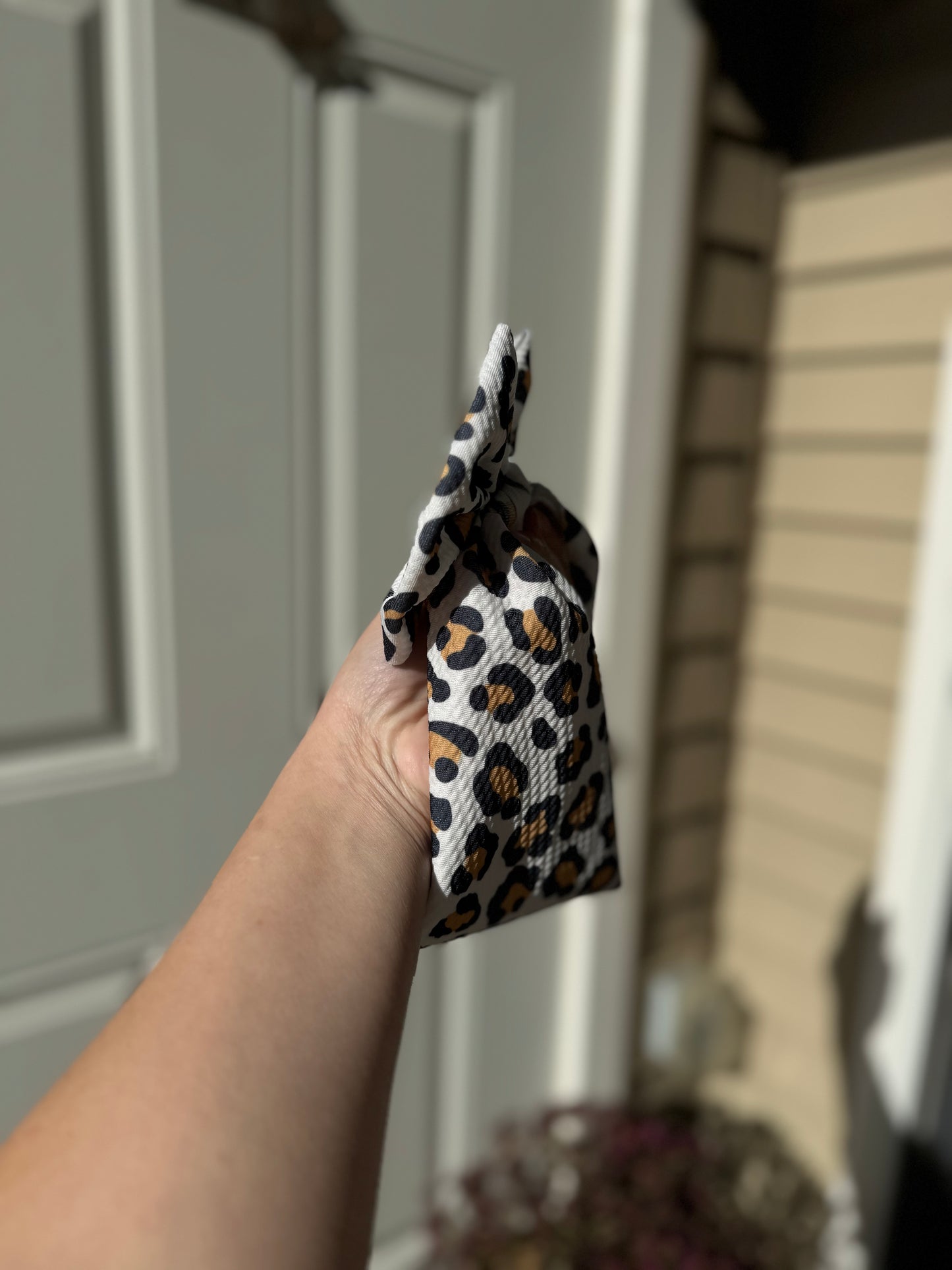 Traditional bows - Leopard print